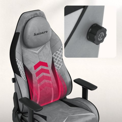 Fotel gamingowy zamszowy Force 8.3 Grey