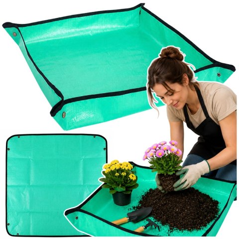 Mata Ogrodowa Podkładka Do Przesadzania Roślin I Kwiatów 100 x 80 cm LEAN