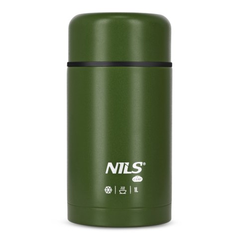 NC3802 TERMOS OBIADOWY 1000ML ZIELONY NILS CAMP
