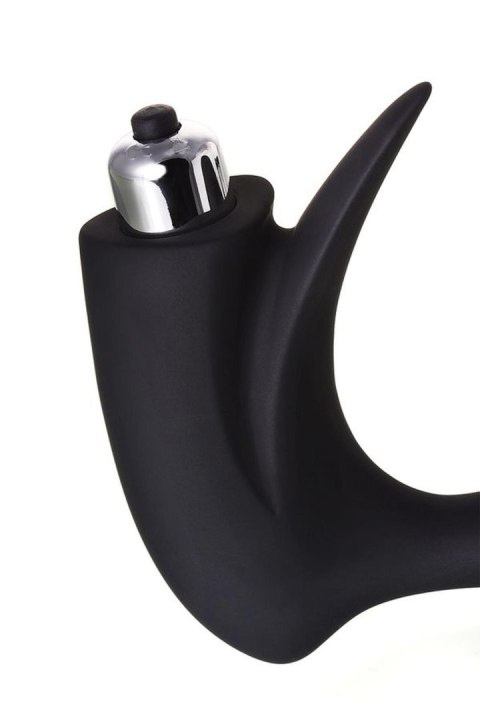 Masażer prostaty Erotist silikonowy czarny 14 cm