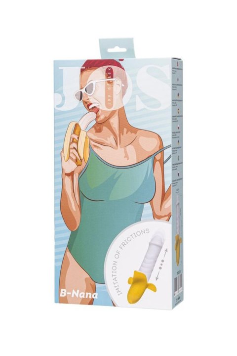 Wibrator punktu G silikonowy JOS B-nana 19 cm