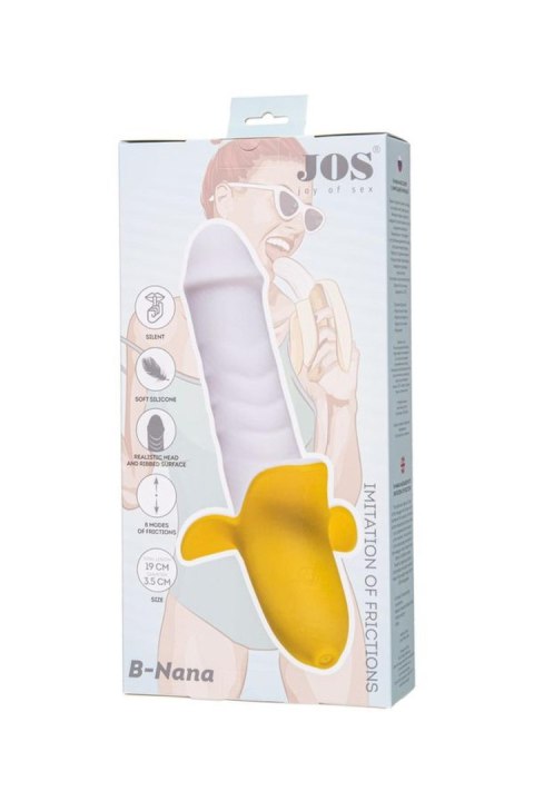 Wibrator punktu G silikonowy JOS B-nana 19 cm