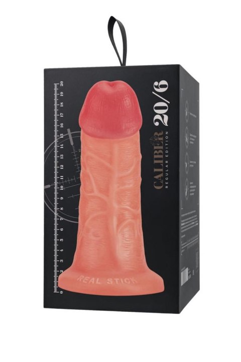 Dildo realistyczne Caliber cieliste 20 cm 6 cm