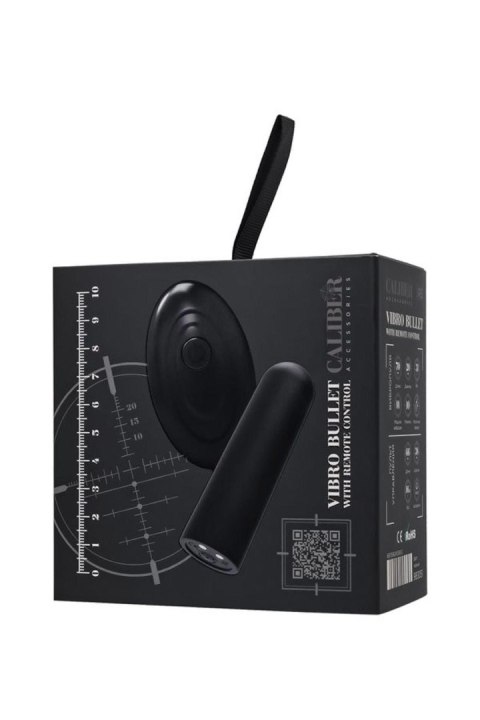 Wibracyjna kulka z pilotem RealStick CALIBER 7 cm