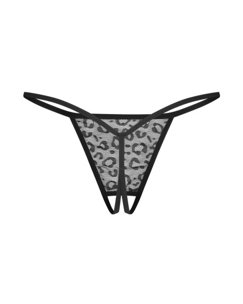 Bianca 2-pak stringi otwarte S/M