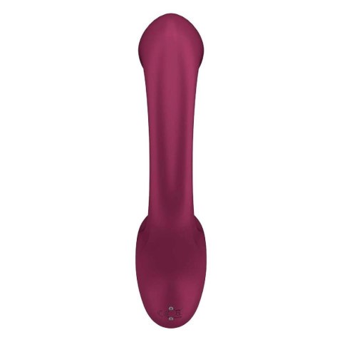 Wibrator punktu G i łechtaczki Satisfyer G For Goddess 2 bordowy