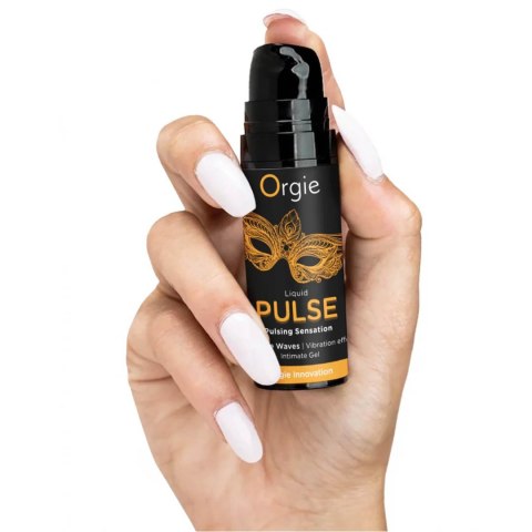 Żel stymulujący pulsujący Orgie karmelowy chłodzący 15 ml
