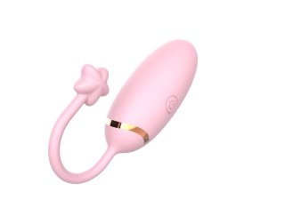Jajko wibrujące z aplikacją B Series Cute silikonowe 8 cm