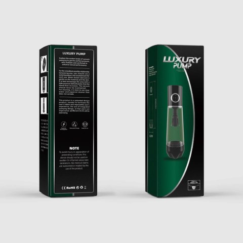 Pompka LUXURY PUMP automatyczna wodoodporna z wibracjami B-Series Power