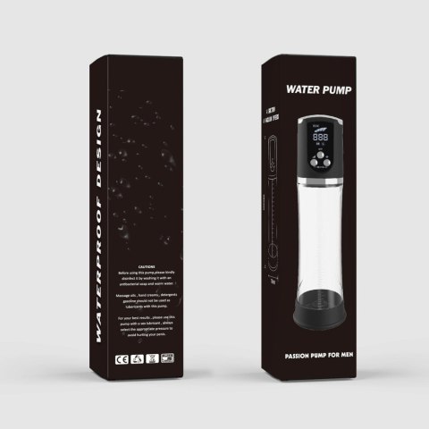 Elektryczna pompka wodna PASSION PUMP wodoodporna LCD