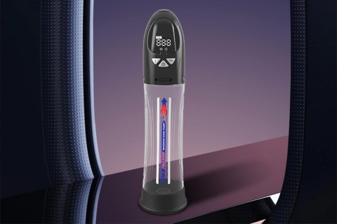 Pompka automatyczna Passion Pump wodoodporna LCD ładowalna 21 cm