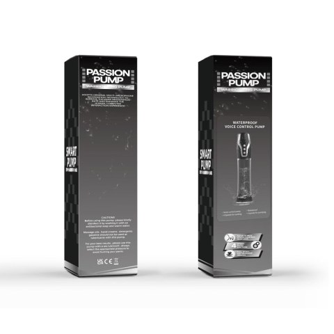 Pompka automatyczna PASSION PUMP wodoodporna doładowywalna głosowa 32 cm