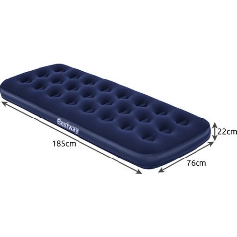 Materac pojedynczy 185x76x22cm - BESTWAY 67000 BESTWAY