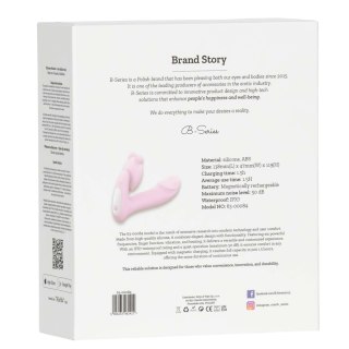 Wibrator silikonowy z podgrzewaniem app i funkcją palca Fox 14 cm