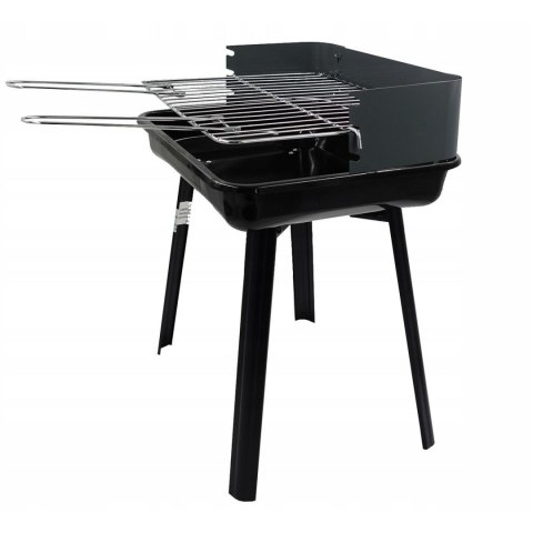 Grill prostokątny, składany, wymiary: 36 x 31 cm, wys. 45 cm Master Grill Party