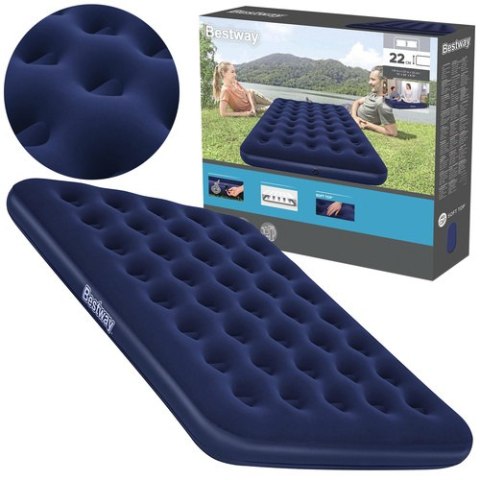 Materac dwuosobowy 191 x 137 x 22 cm BESTWAY 67002 BESTWAY