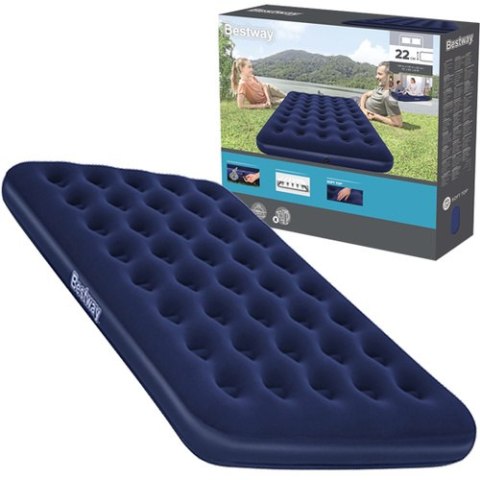 Materac dwuosobowy 191 x 137 x 22 cm BESTWAY 67002 BESTWAY