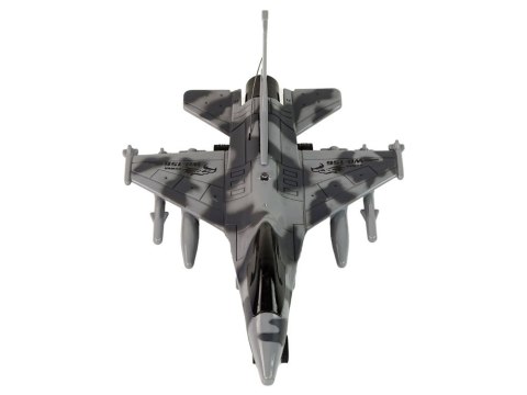 Odrzutowiec Zdalnie Sterowany Pilot Szary LEAN TOYS