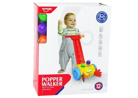 Pchacz Zbieracz Piłek Kulek Dla Dzieci LEAN TOYS