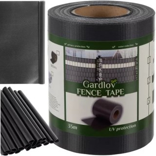 Taśma ogrodzeniowa 19cmx35m 450g/m2 antracyt 23696 GARDLOV