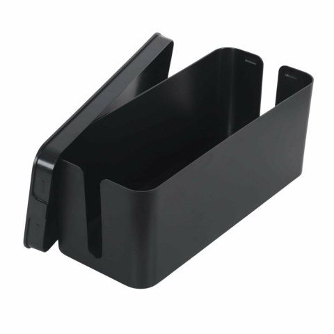AG381H Organizer na kable listwy czarny ATL