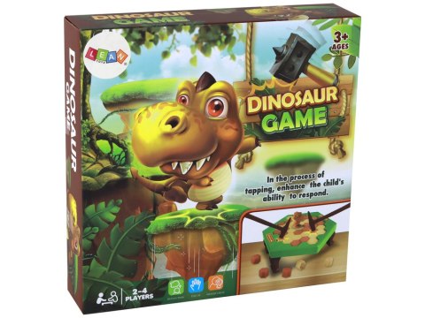 Gra Zręcznościowa Dinozaur W Kłopotach Zbijanie Młotkiem LEAN TOYS