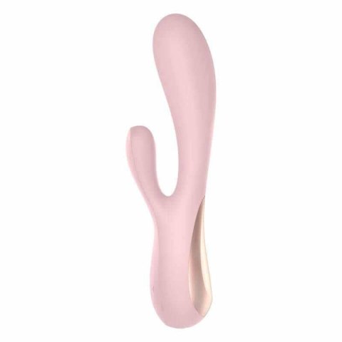 Wibrator króliczek Satisfyer Mono Flex różowy z aplikacją