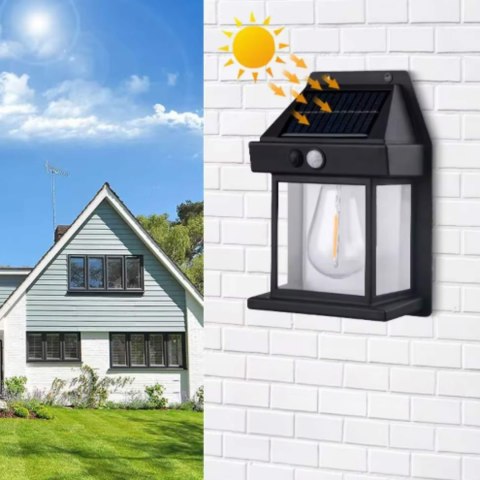 ZD159 Kinkiet ścienny solarny led z czujnikiem ruchu ATL