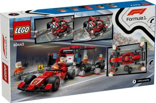 60443 | F1® Pit stop i mechanika z bolidem Ferrari LEGO