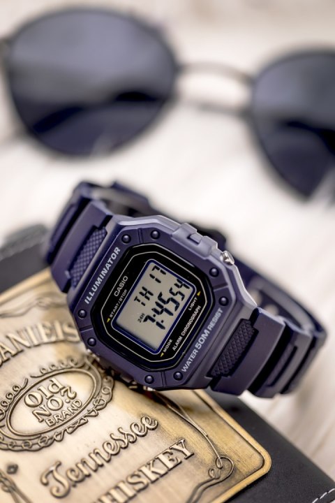 Casio ZEGAREK MĘSKI CASIO W-218H-2A + BOX
