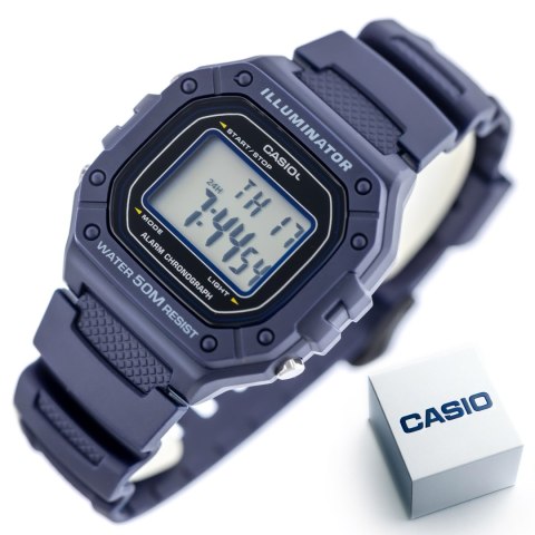 Casio ZEGAREK MĘSKI CASIO W-218H-2A + BOX