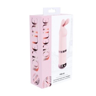 Mini wibrator króliczek Reve Loveline różowy silikonowy 11 cm