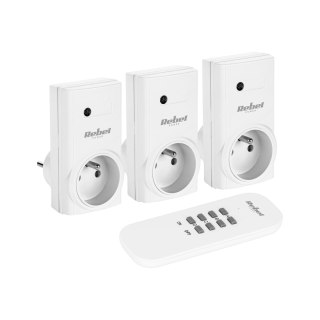 Gniazdo sieciowe Rebel sterowane pilotem (1+3) Rebel