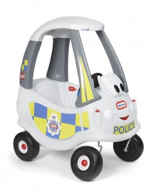 Jeździk cozy coupe policja biała LITTLE TIKES