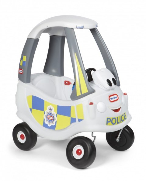 Jeździk cozy coupe policja biała LITTLE TIKES