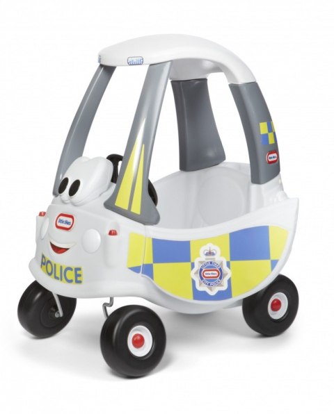 Jeździk cozy coupe policja biała LITTLE TIKES