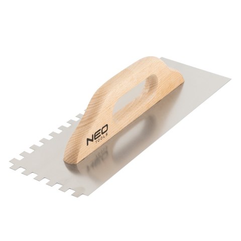 Paca z zębami, 480 x 128 mm, ząb 8 x 8 x 8 mm, uchwyt drewniany NEO TOOLS