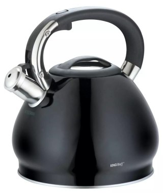 Czajnik tradycyjny 3,4l czarny kinghoff KINGHoff
