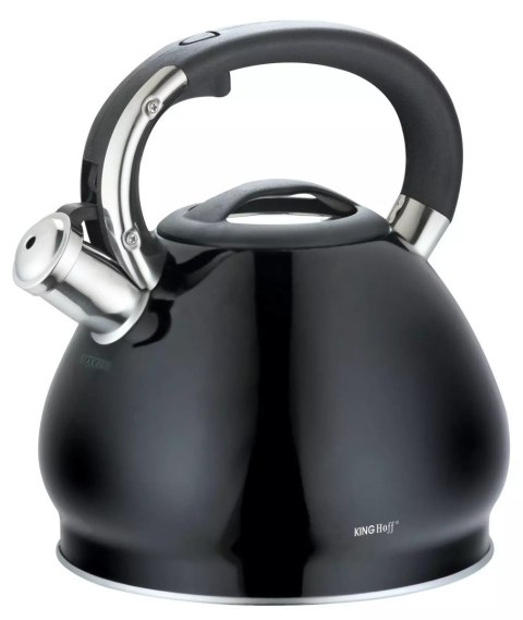 Czajnik tradycyjny 3,4l czarny kinghoff KINGHoff