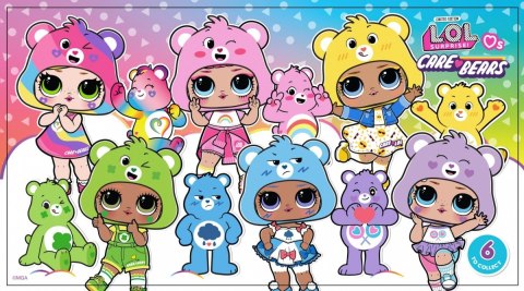 Lalka l.o.l. surprise loves care bears tots mix MGA