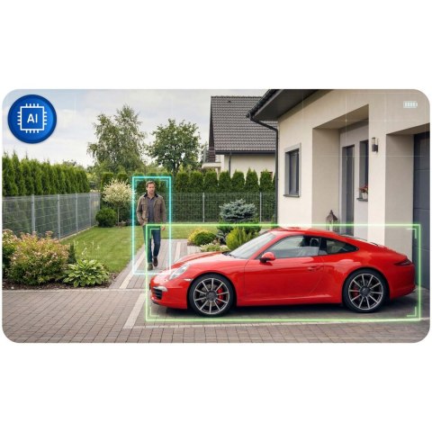 Zewnętrzna kamera WiFi obrotowa IP obrotowa 5MP Berdsen BD-943