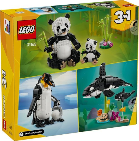 31165 | Dzikie zwierzęta: rodzina pand LEGO