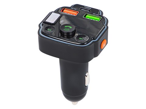 74-176# Transmiter fm blow bt zestaw głośnomówiący + pd20w rgb Blow