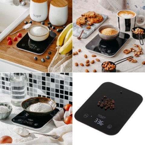 AD 3181 black Waga kuchenna ADLER