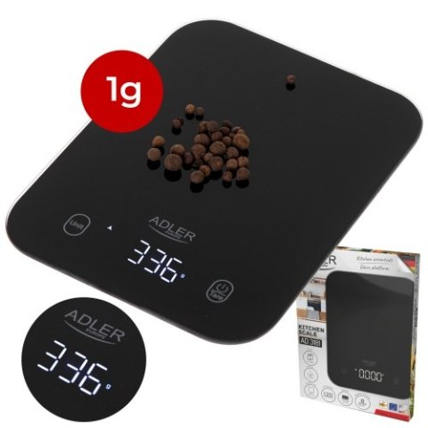AD 3181 black Waga kuchenna ADLER