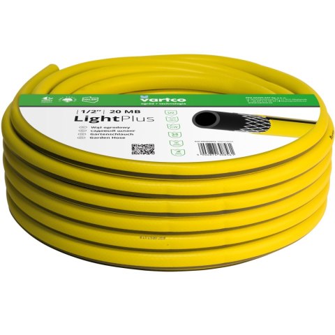 Wąż ogrodowy Vartco Light Plus 1/2" 20m Agaplast