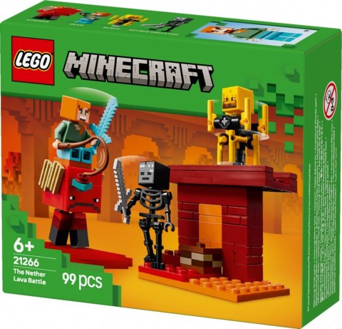 Klocki minecraft 21266 bitwa na moście netheru LEGO