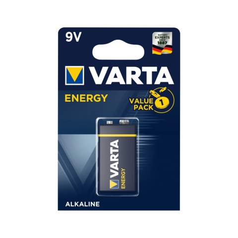 Bateria alkaliczna VARTA 9V ENERGY 1szt./bl. Varta
