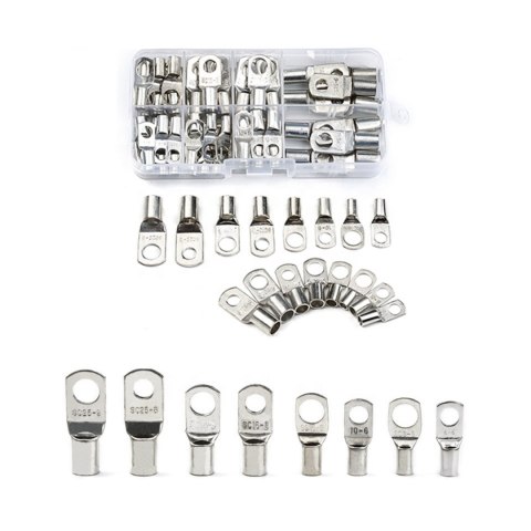 Zakończenia kablowe zestaw 60szt. E6215 EUROKOMP
