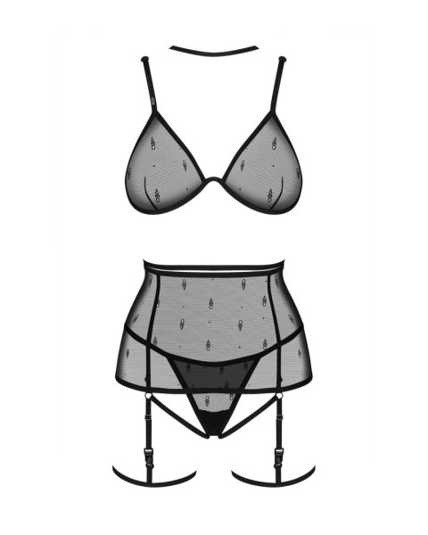 Kokieteryjny komplet bielizny Anniverse Special Obsessive S/M